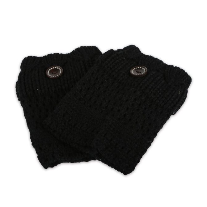 Women Winter Crochet Knit Leg Warmers - Image 22