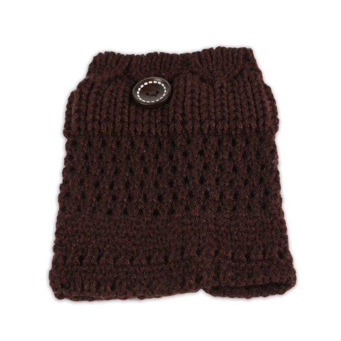 Women Winter Crochet Knit Leg Warmers - Image 37