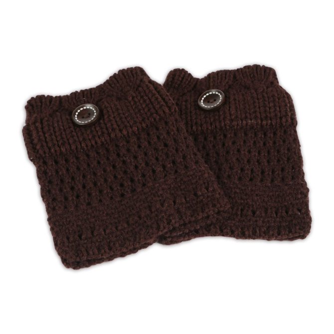 Women Winter Crochet Knit Leg Warmers - Image 41