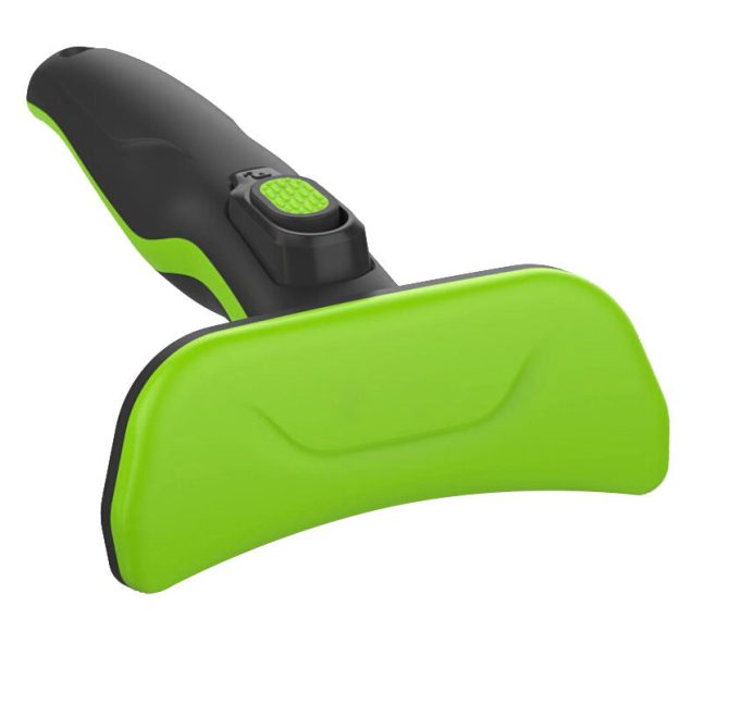 Pet Life 'Fur-Guard' Easy Self-Cleaning Grooming Deshedder Pet Comb - Image 2