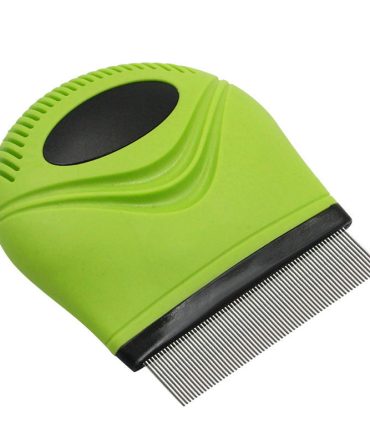 Pet Life 'Grazer' Handheld Travel Grooming Cat and Dog Flea and Tick Comb