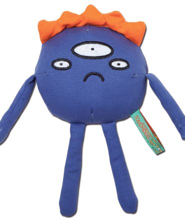 Touchdog Cartoon Alien Monster Plush Dog Toy