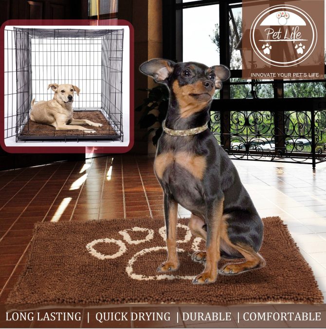 Pet Life 'Fuzzy' Quick-Drying Anti-Skid and Machine Washable Dog Mat - Image 20