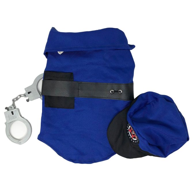 Pet Life 'Pawlice Pawtrol' Police Pet Dog Costume Uniform - Image 18