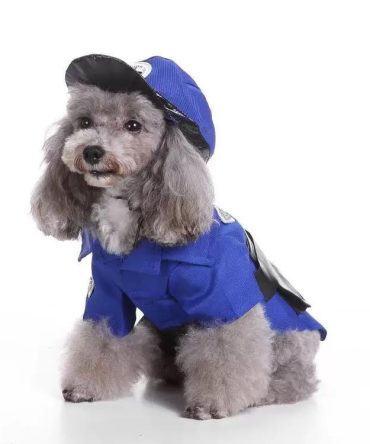 Pet Life 'Pawlice Pawtrol' Police Pet Dog Costume Uniform