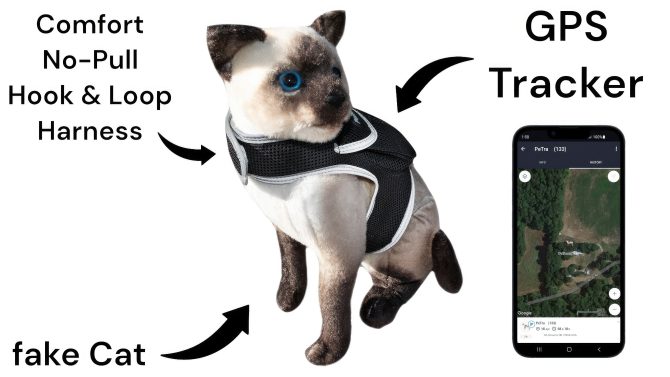 Pet Realtime Surveillance w/ Pet Tracker GPS Tracking Chip for Dogs + App Size:M - Image 5