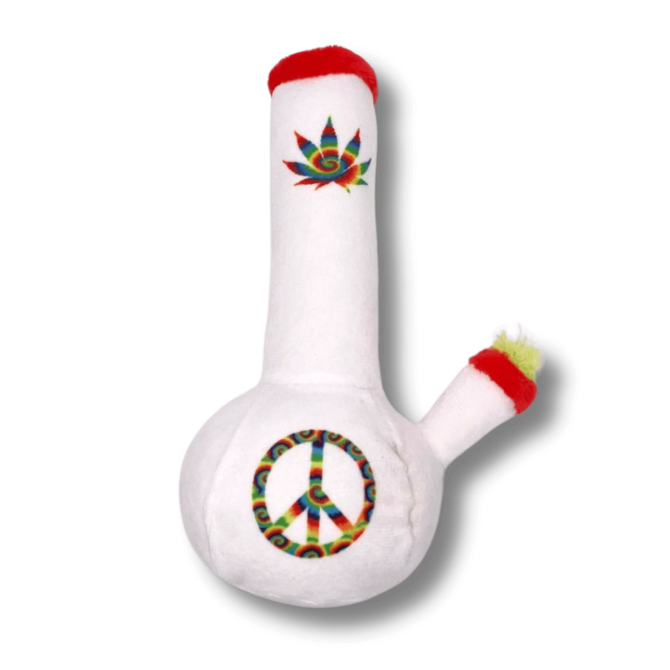 My Name is Lil Billie, Funny Weed Theme Catnip Toy, Cute Stuffed Parody Pot Bong, Cool Plush 420 Novelty Gift for Pets & Their Owners, Sized for Kittens & Cats, Fetch & a Photo Prop - Image 6