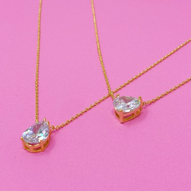 Dream It Solitaire Pendant Necklace - Image 4