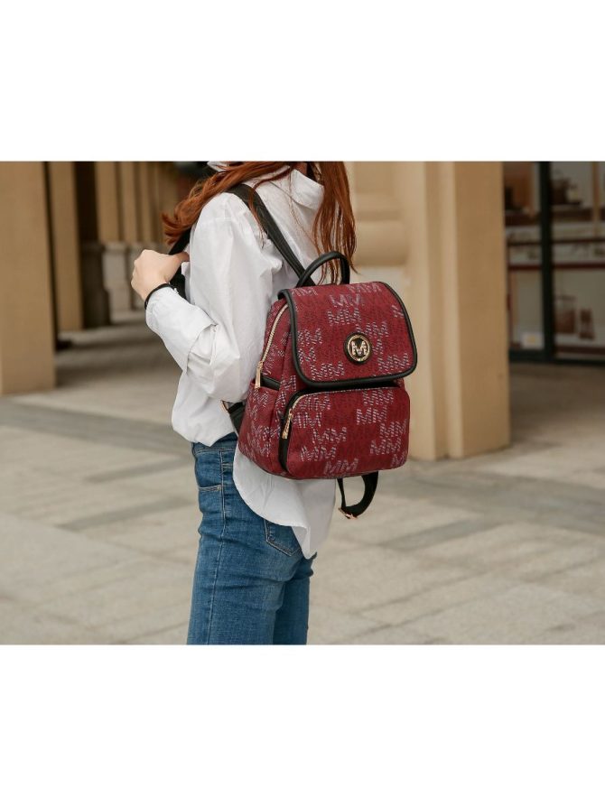 MKF Collection Drea Signature Backpack by Mia k - Image 44