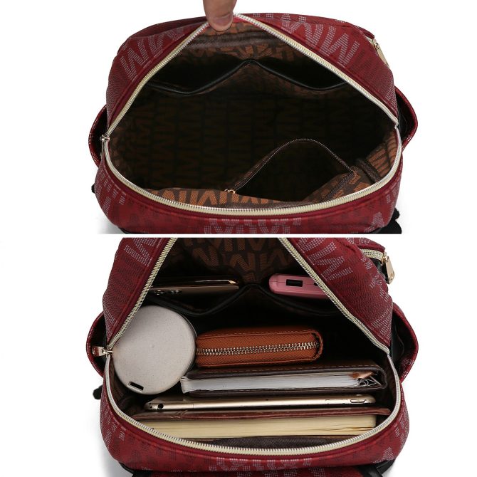MKF Collection Drea Signature Backpack by Mia k - Image 6