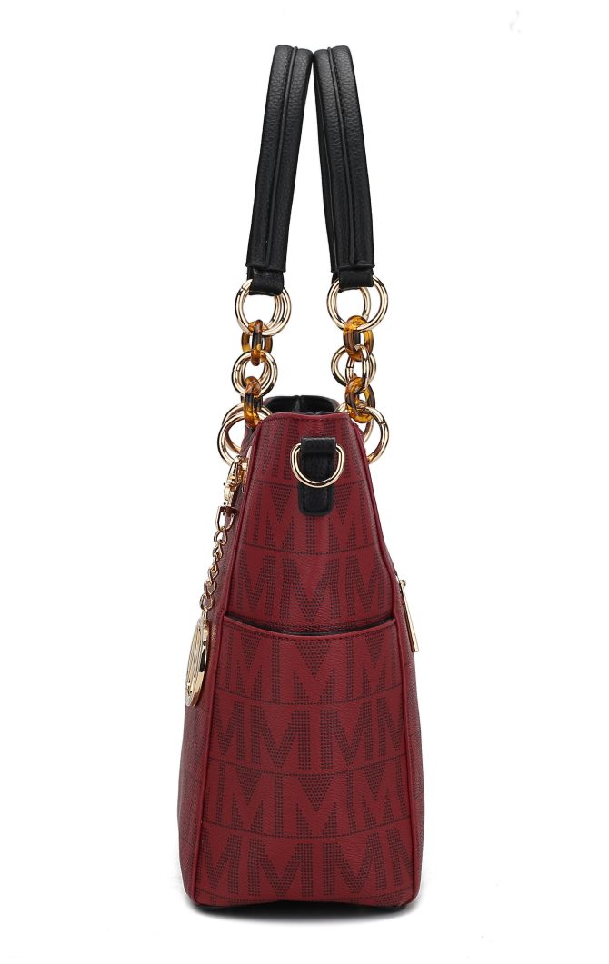 MKF Collection Kissaten Milan M Signature Tote Handbag by Mia k - Image 12