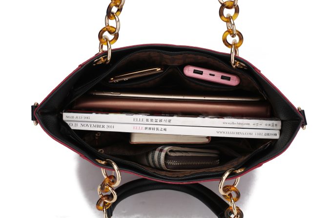MKF Collection Kissaten Milan M Signature Tote Handbag by Mia k - Image 34