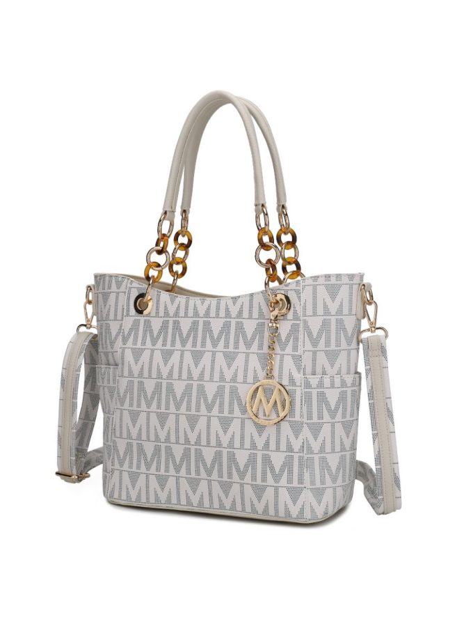 MKF Collection Kissaten Milan M Signature Tote Handbag by Mia k - Image 29