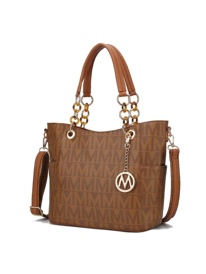 MKF Collection Kissaten Milan M Signature Tote Handbag by Mia k - Image 36