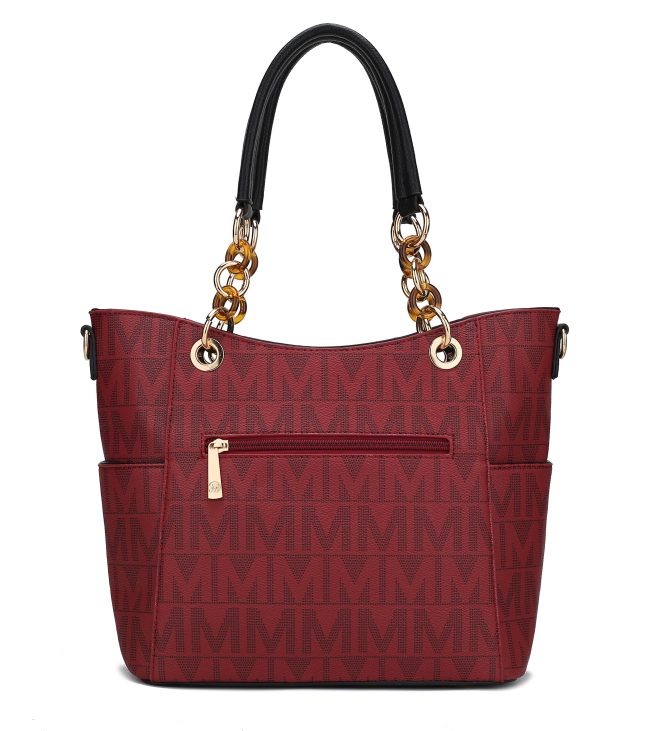 MKF Collection Kissaten Milan M Signature Tote Handbag by Mia k - Image 18