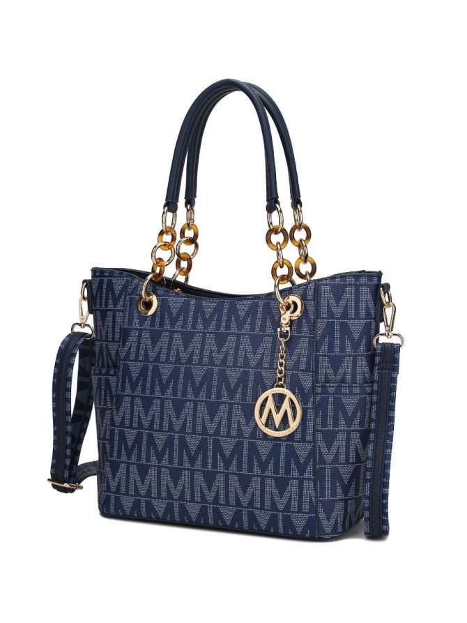 MKF Collection Kissaten Milan M Signature Tote Handbag by Mia k - Image 15
