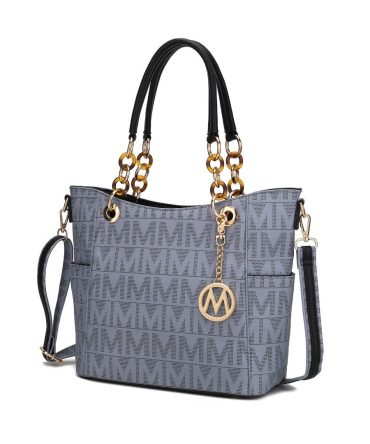 MKF Collection Kissaten Milan M Signature Tote Handbag by Mia k