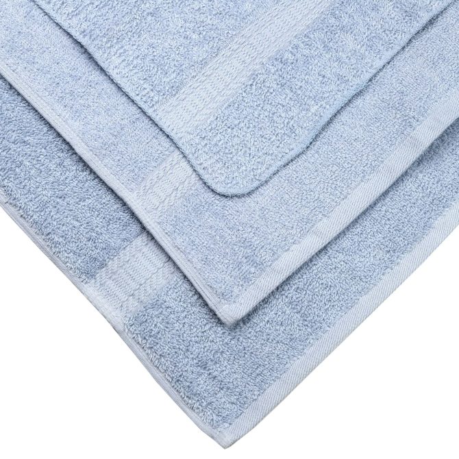 Basic Solid 18-Piece Bath Towel Set Collection - Image 10