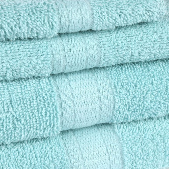 Basic Solid 18-Piece Bath Towel Set Collection - Image 23