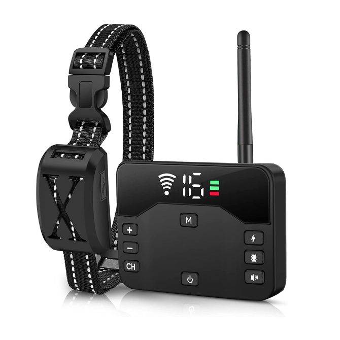 Wireless Electric Dog Fence Waterproof Pet Shock Boundary Containment System Electric Training Collar for Small Medium Large Dogs - Image 18