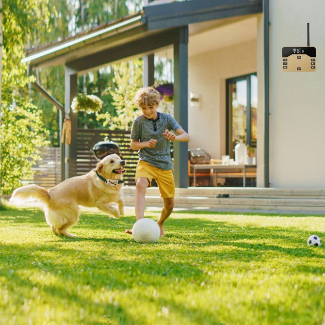 Wireless Electric Dog Fence Waterproof Pet Shock Boundary Containment System Electric Training Collar for Small Medium Large Dogs - Image 16