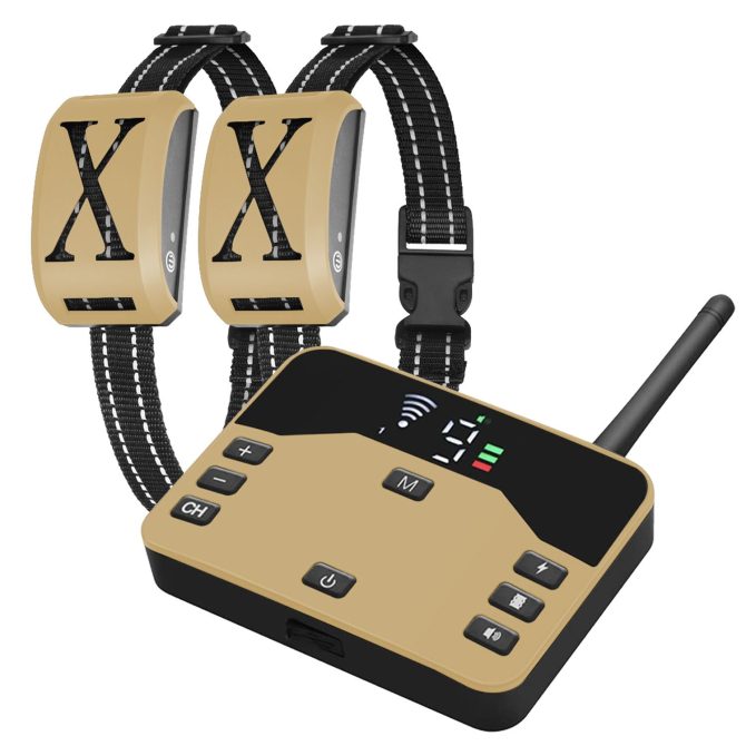 Wireless Electric Dog Fence Waterproof Pet Shock Boundary Containment System Electric Training Collar for Small Medium Large Dogs - Image 51