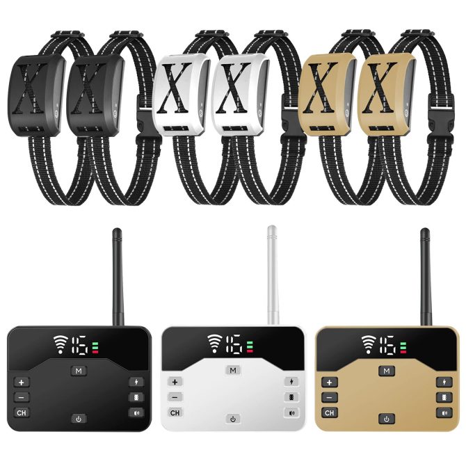 Wireless Electric Dog Fence Waterproof Pet Shock Boundary Containment System Electric Training Collar for Small Medium Large Dogs - Image 7