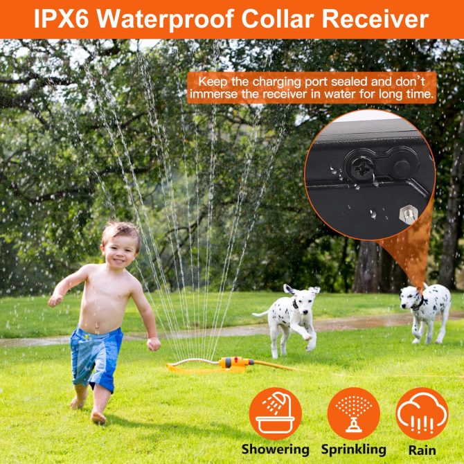 Wireless Electric Dog Fence Waterproof Pet Shock Boundary Containment System Electric Training Collar for Small Medium Large Dogs - Image 26