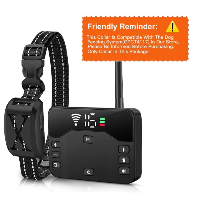 Wireless Electric Dog Fence Waterproof Pet Shock Boundary Containment System Electric Training Collar for Small Medium Large Dogs - Image 29