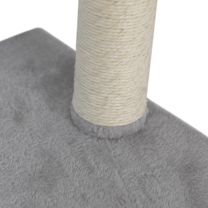 Wall-mounted Cat Tree, Cat Furniture with 2 Cat Condos House, 3 Cat Wall Shelves, 2 Ladder, 1 Cat Perch, Sisal Cat Scratching Posts and Pad - Image 13