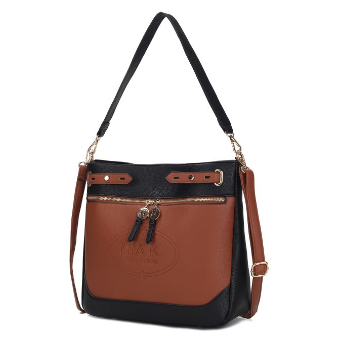 MKF Collection Evie two tone Vegan Leather Women Shoulder bag by Mia k - Image 13