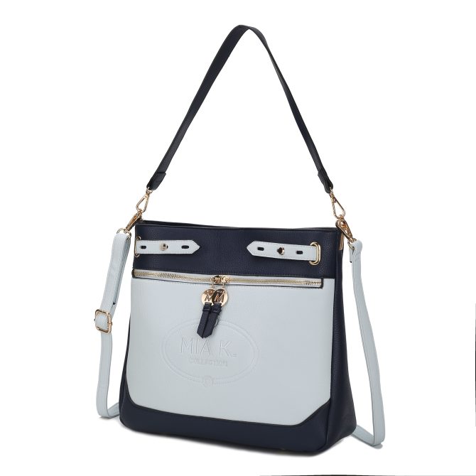 MKF Collection Evie two tone Vegan Leather Women Shoulder bag by Mia k - Image 7