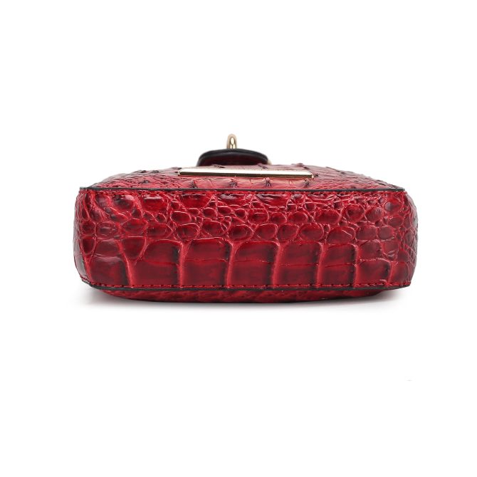 MKF Collection Avery Faux Crocodile Embossed Vegan Leather Women Crossbody Bag by Mia K - Image 63