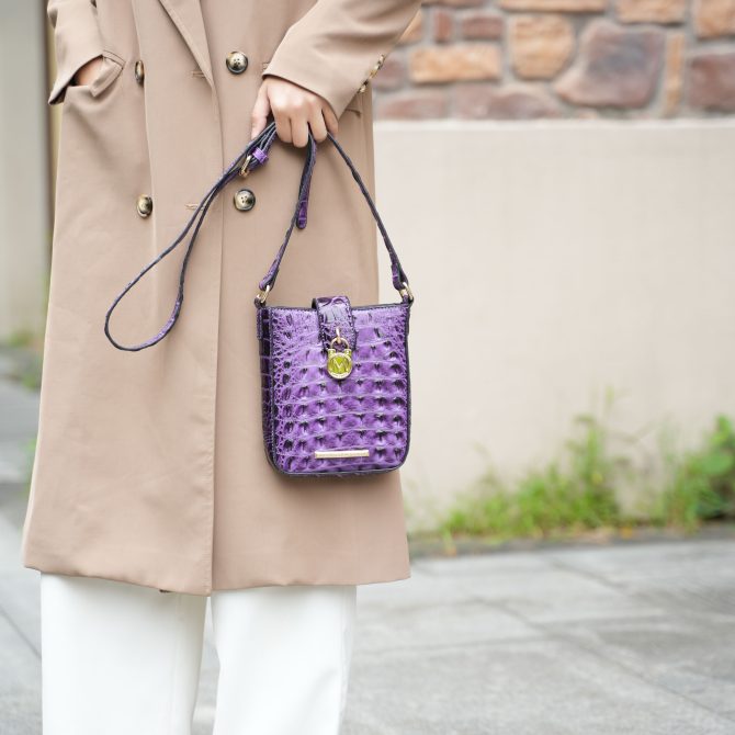 MKF Collection Avery Faux Crocodile Embossed Vegan Leather Women Crossbody Bag by Mia K - Image 8