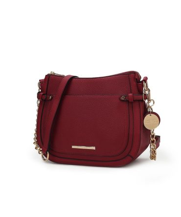 MKF Collection Raelynn Vegan Leather Women Shoulder Bag by Mia k