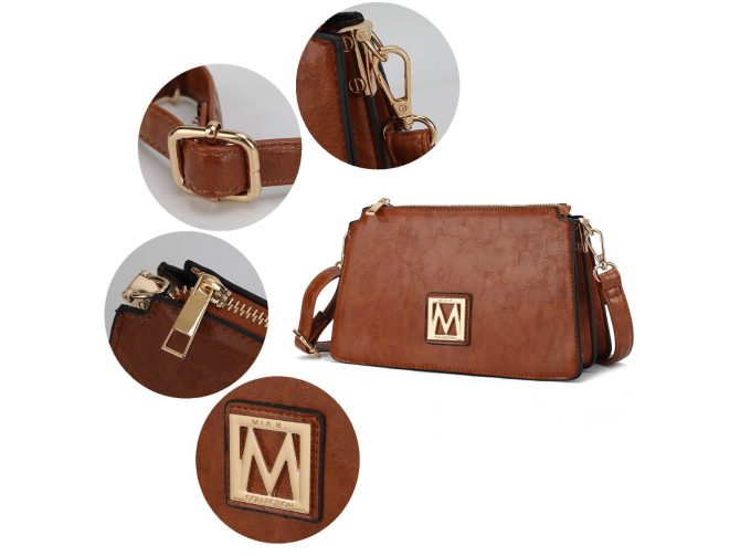 MKF Collection Domitila Vegan Leather Women Shoulder Bag by Mia k - Image 45