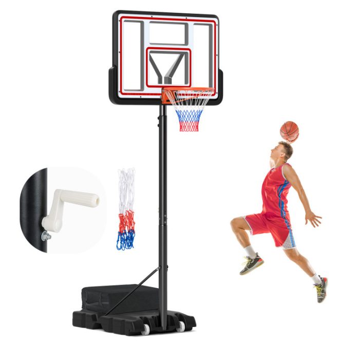 Portable Basketball Hoop Adjustable Basketball Goal System - Image 3