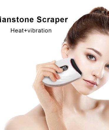 Electric Face Massager & Body Scraper Tool  Premium Device for Facial Lifting Skin  Gua Sha Tightening tools