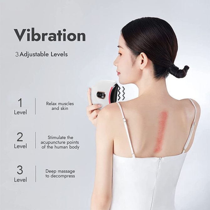 Electric Face Massager & Body Scraper Tool  Premium Device for Facial Lifting Skin  Gua Sha Tightening tools - Image 6