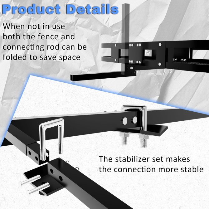 Trailer Hitch Cargo Carrier 500 Lbs,Heavy Duty Hitch Basket,Folding Cargo Carrier Hitch Mount Fits 2" Hitch Receiver with Waterproof Cargo Bag,License Plate Frame for Truck,SUV,RV - Image 14