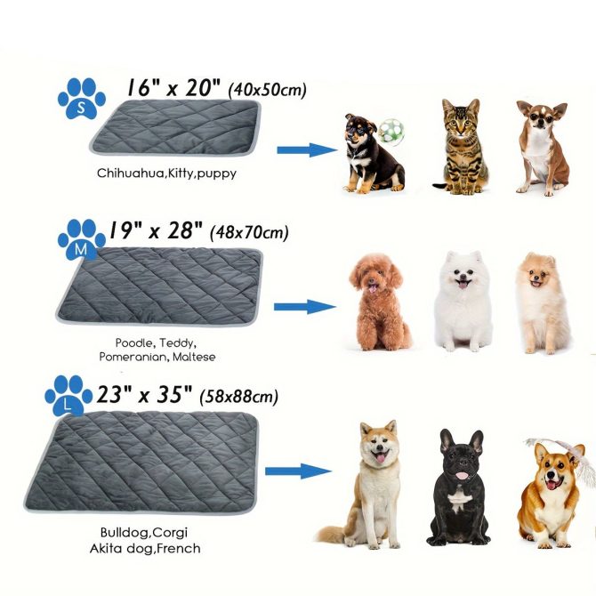 Dog Cat Bed, Cat Dog Non-Slip Mat, Extra Warm Thermal Pet Pad Self-Heating Cat Mat Warm Thermal Pet Pad Washable Dog Crate Pad Heat Dog Cat Bed Mat Blanket Non-Slip Bottom For Outdoor And Indoor Pets - Image 10