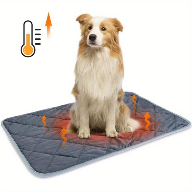 Dog Cat Bed, Cat Dog Non-Slip Mat, Extra Warm Thermal Pet Pad Self-Heating Cat Mat Warm Thermal Pet Pad Washable Dog Crate Pad Heat Dog Cat Bed Mat Blanket Non-Slip Bottom For Outdoor And Indoor Pets - Image 14
