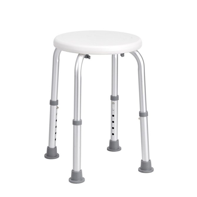 VEVOR Shower Chair for Inside Shower, Adjustable Height Shower Stool, Non-Slip Bench Bathtub Seat Stool for Elderly Disabled Adults Handicap, 300 lbs Capacity - Image 10