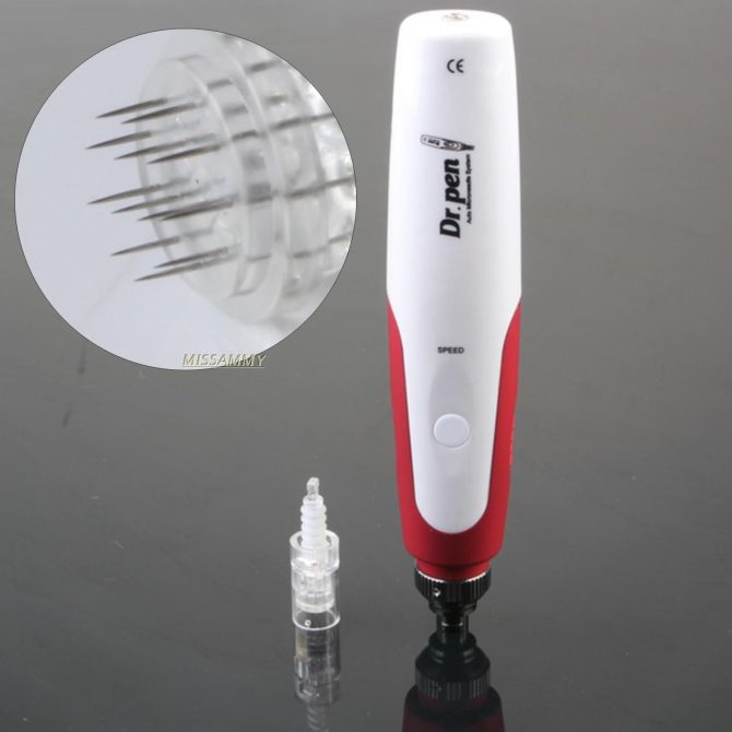 Dr. Pen N2 N4 Electric Derma Pen Stamp Auto MicroNeed1e Roller Wireless Rechargeable 2x 36Pin Cartridges - Image 3