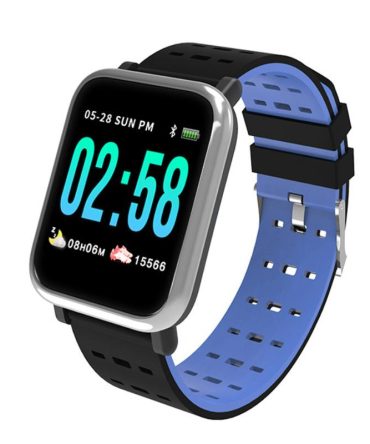 SmartFit Upbeat Live HR And BP Monitor Smart Watch