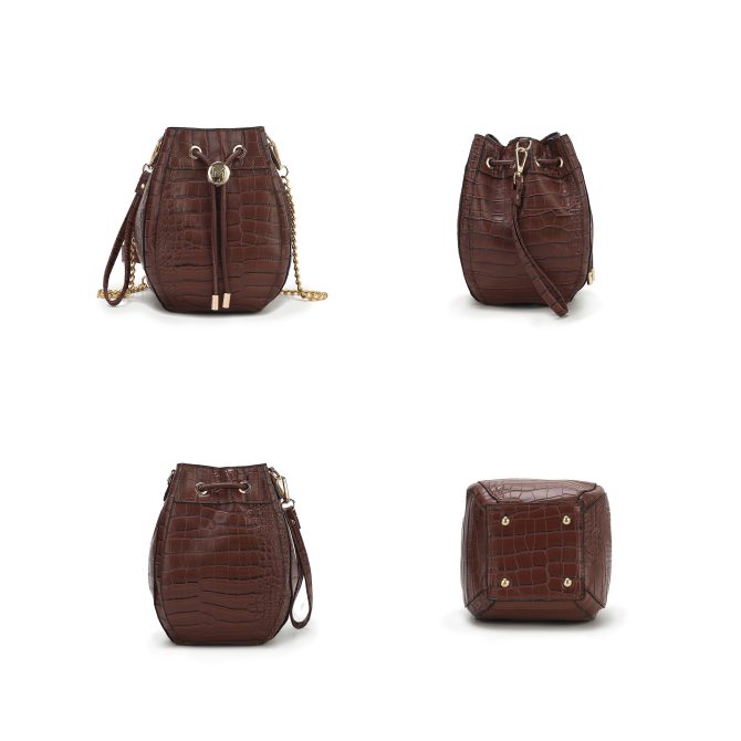 MKF Collection Cassidy Crocodile Embossed Vegan Leather Women's Shoulder Bag by Mia k - Image 44