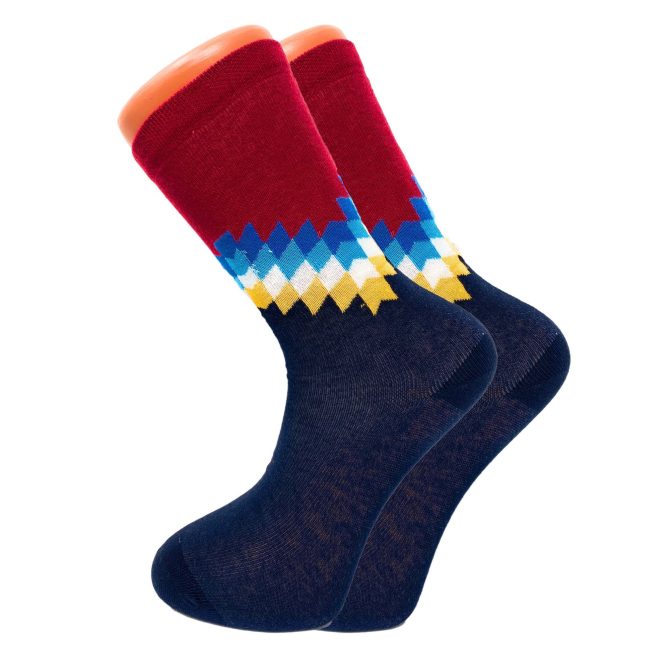 Colorful Funny Socks Novelty Crazy Cotton Crew Dress Socks 3 Pairs - Image 15