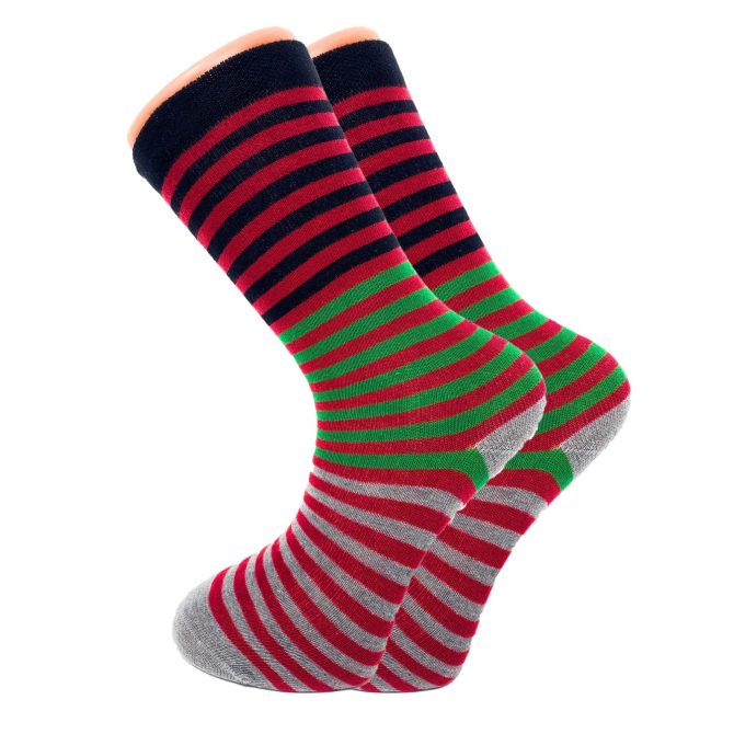 Colorful Funny Socks Novelty Crazy Cotton Crew Dress Socks 3 Pairs - Image 127