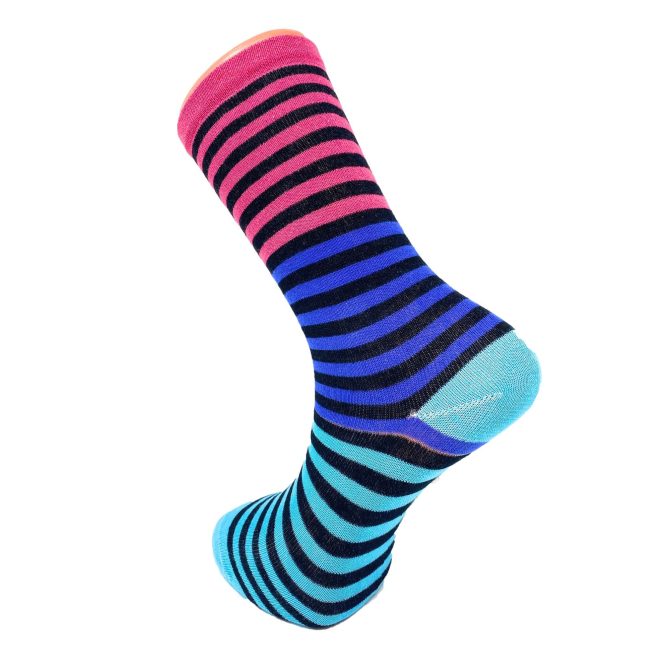 Colorful Funny Socks Novelty Crazy Cotton Crew Dress Socks 3 Pairs - Image 131