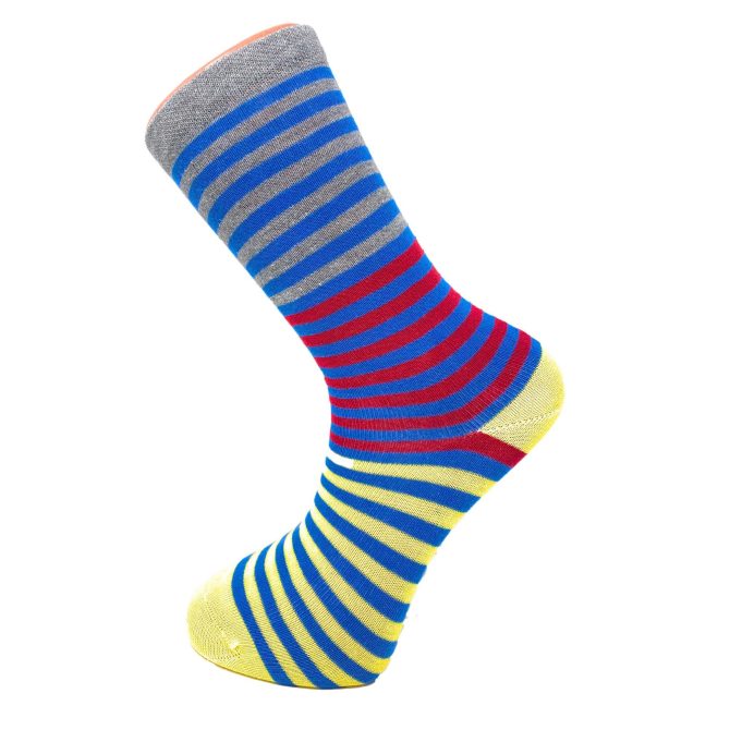 Colorful Funny Socks Novelty Crazy Cotton Crew Dress Socks 3 Pairs - Image 134